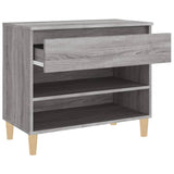 Schoenenkast 70x36x60 cm bewerkt hout sonoma grijs - AllerleiShop