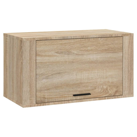 Wandschoenenkast 70x35x38 cm bewerkt hout sonoma eiken - AllerleiShop