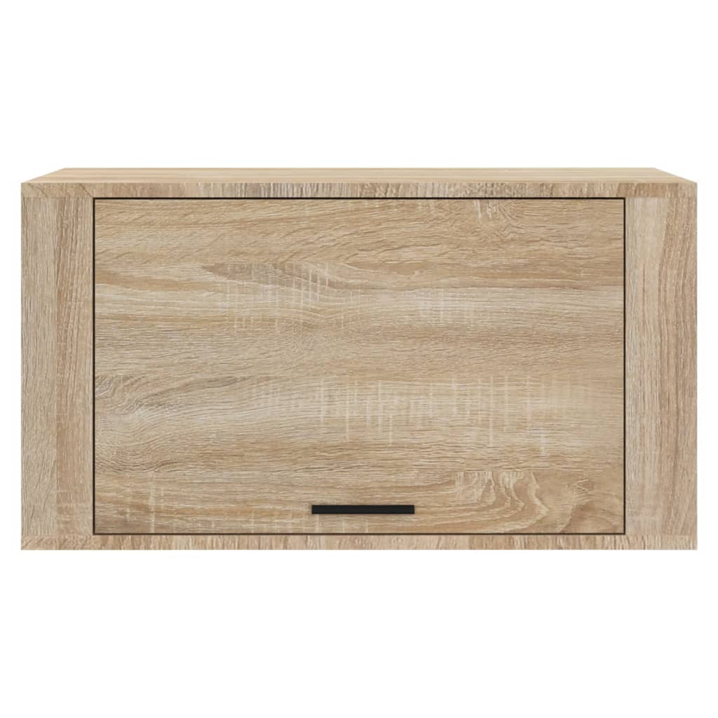 Wandschoenenkast 70x35x38 cm bewerkt hout sonoma eiken - AllerleiShop