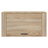 Wandschoenenkast 70x35x38 cm bewerkt hout sonoma eiken - AllerleiShop