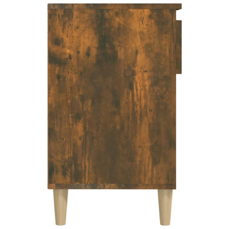 Schoenenkast 102x36x60 cm bewerkt hout gerookt eikenkleurig - AllerleiShop