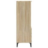 Hoge kast 40x36x110 cm bewerkt hout sonoma eiken - AllerleiShop