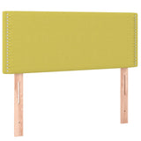 Hoofdbord LED 90x5x78/88 cm stof groen