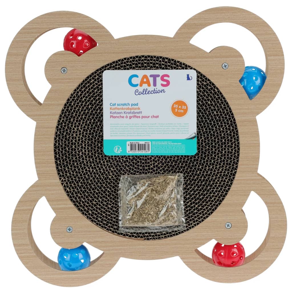 Pets Collection Kattenkrabmat 35x35x5 cm naturel - AllerleiShop