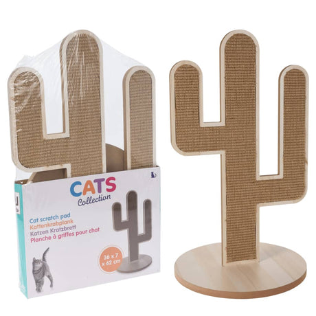 Pets Collection Kattenkrabpaal Cactus 35x34,5x62 cm naturel - AllerleiShop