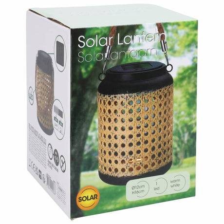 ProGarden LED-solarlantaarn met handgreep 12x16 cm - AllerleiShop