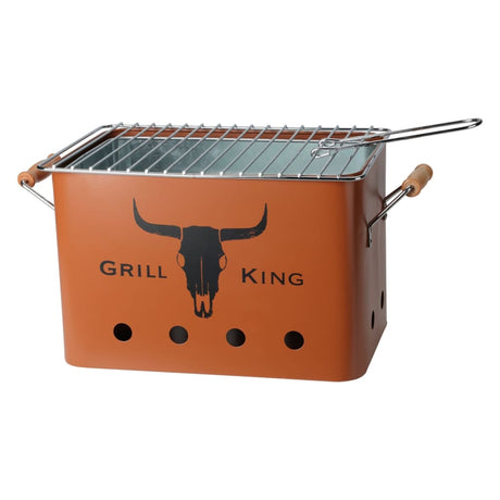 ProGarden Barbecuegrill rechthoekig mat oranje - AllerleiShop