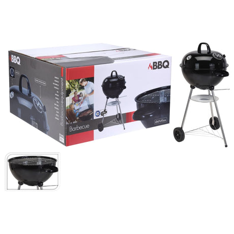 ProGarden Barbecue bolvormig zwart - AllerleiShop