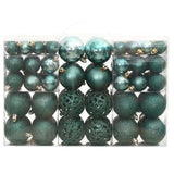 Kerstballen 100 st 3/4/6 cm groen - AllerleiShop