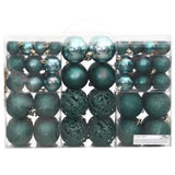 Kerstballen 100 st 3/4/6 cm groen - AllerleiShop