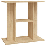 Aquariumstandaard 60x30x60 cm bewerkt hout sonoma eikenkleurig