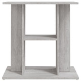 Aquariumstandaard 60x30x60 cm bewerkt hout grijs sonoma