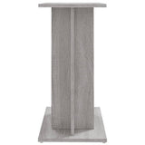 Aquariumstandaard 60x30x60 cm bewerkt hout grijs sonoma