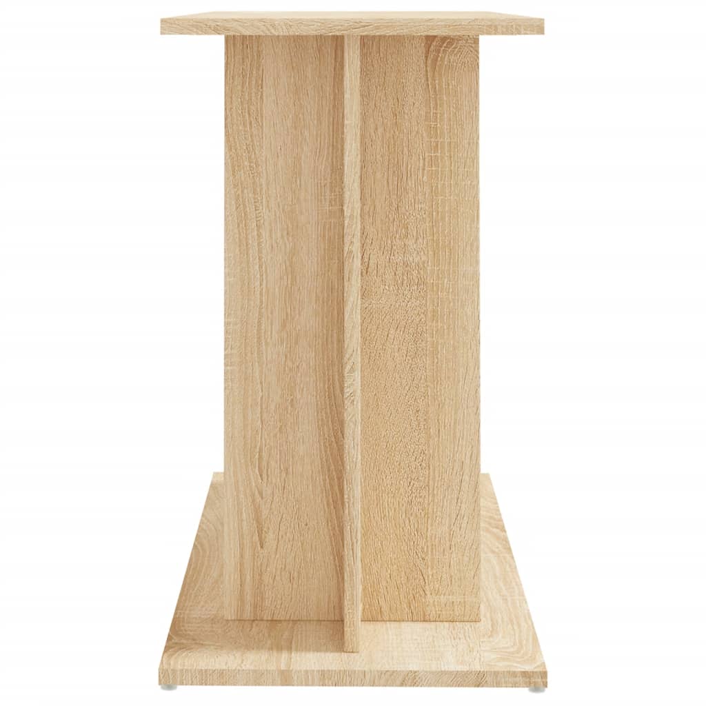 Aquariumstandaard 80x35x60 cm bewerkt hout sonoma eikenkleurig - AllerleiShop