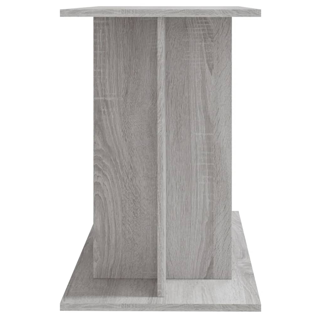 Aquariumstandaard 100x40x60 cm bewerkt hout grijs sonoma