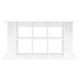 Aquariumstandaard 120x40x60 cm bewerkt hout hoogglans wit