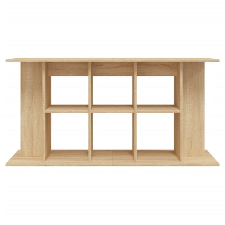 Aquariumstandaard 120x40x60 cm bewerkt hout sonoma eikenkleurig