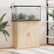 Aquariumstandaard 81x36x73 cm bewerkt hout sonoma eikenkleurig