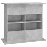 Aquariumstandaard 81x36x73 cm bewerkt hout betongrijs