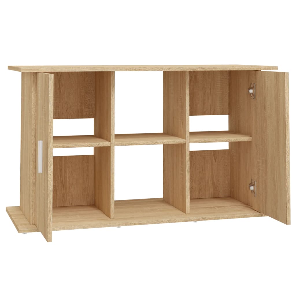 Aquariumstandaard 101x41x58 cm bewerkt hout sonoma eikenkleurig