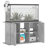 Aquariumstandaard 101x41x58 cm bewerkt hout betongrijs