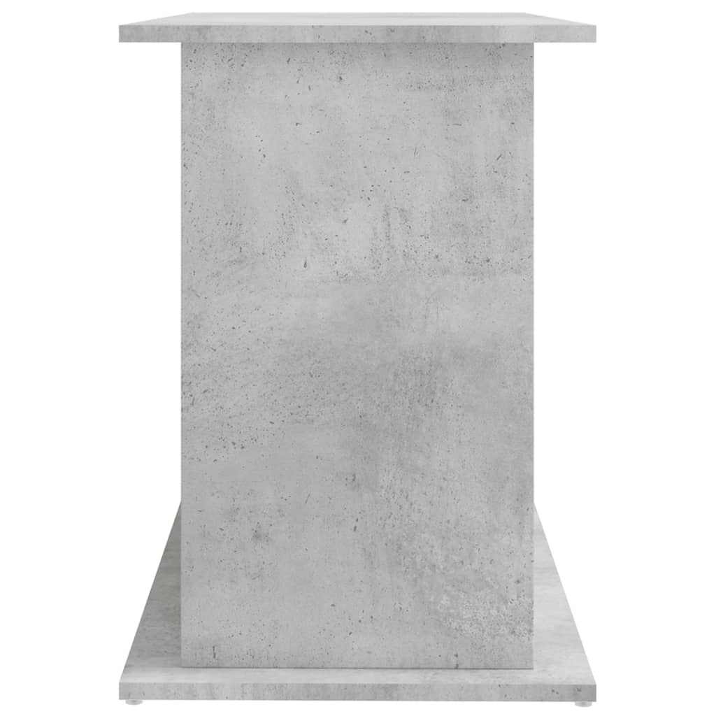 Aquariumstandaard 101x41x58 cm bewerkt hout betongrijs