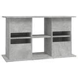 Aquariumstandaard 101x41x58 cm bewerkt hout betongrijs