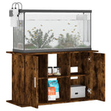 Aquariumstandaard 101x41x58 cm bewerkt hout gerookt eikenkleur