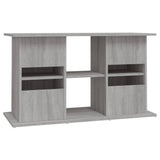 Aquariumstandaard 101x41x58 cm bewerkt hout grijs sonoma eiken