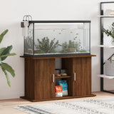 Aquariumstandaard 101x41x58 cm bewerkt hout bruin eikenkleur