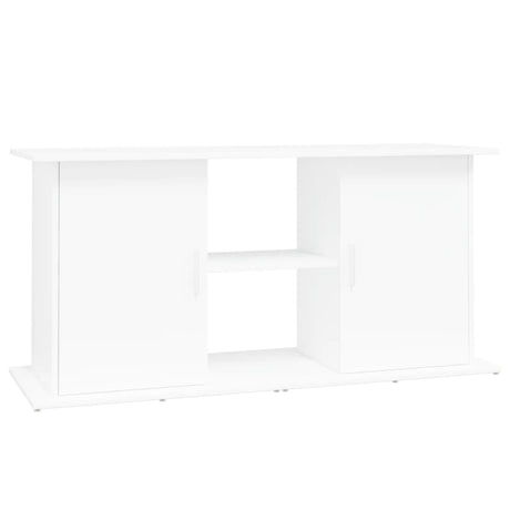 Aquariumstandaard 121x41x58 cm bewerkt hout wit