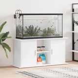 Aquariumstandaard 121x41x58 cm bewerkt hout wit