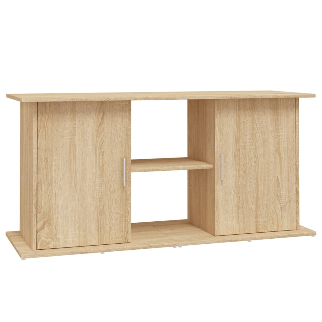 Aquariumstandaard 121x41x58 cm bewerkt hout sonoma eikenkleurig