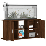 Aquariumstandaard 121x41x58 cm bewerkt hout bruin eikenkleur