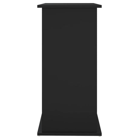 Aquariumstandaard 81x36x73 cm bewerkt hout zwart - AllerleiShop