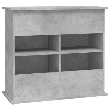 Aquariumstandaard 81x36x73 cm bewerkt hout betongrijs - AllerleiShop