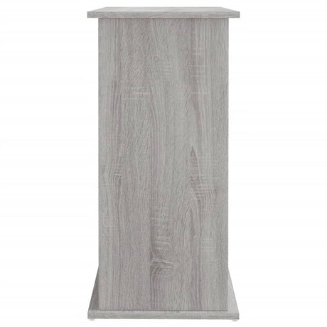 Aquariumstandaard 81x36x73 cm bewerkt hout grijs sonoma eiken - AllerleiShop