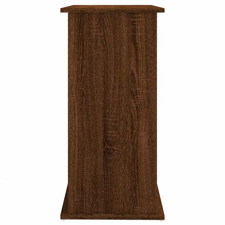 Aquariumstandaard 81x36x73 cm bewerkt hout bruin eikenkleur - AllerleiShop