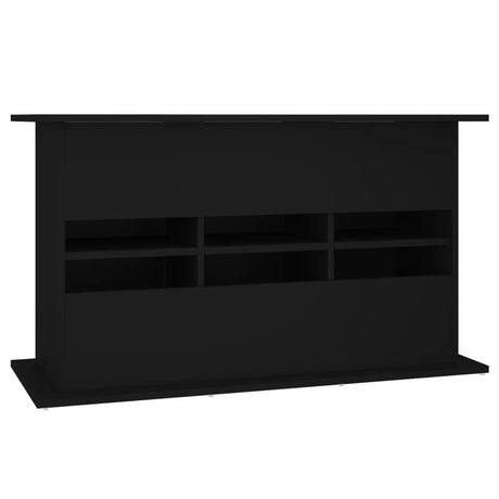 Aquariumstandaard 101x41x58 cm bewerkt hout zwart - AllerleiShop