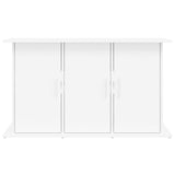 Aquariumstandaard 101x41x58 cm bewerkt hout hoogglans wit