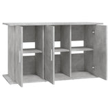 Aquariumstandaard 101x41x58 cm bewerkt hout betongrijs - AllerleiShop