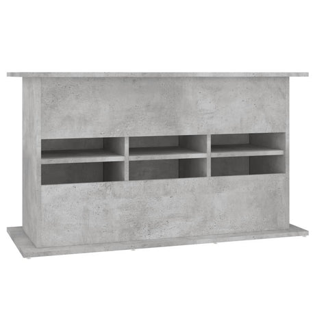 Aquariumstandaard 101x41x58 cm bewerkt hout betongrijs - AllerleiShop