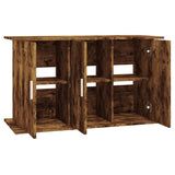 Aquariumstandaard 101x41x58 cm bewerkt hout gerookt eikenkleur - AllerleiShop