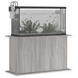 Aquariumstandaard 101x41x58 cm bewerkt hout grijs sonoma eiken - AllerleiShop