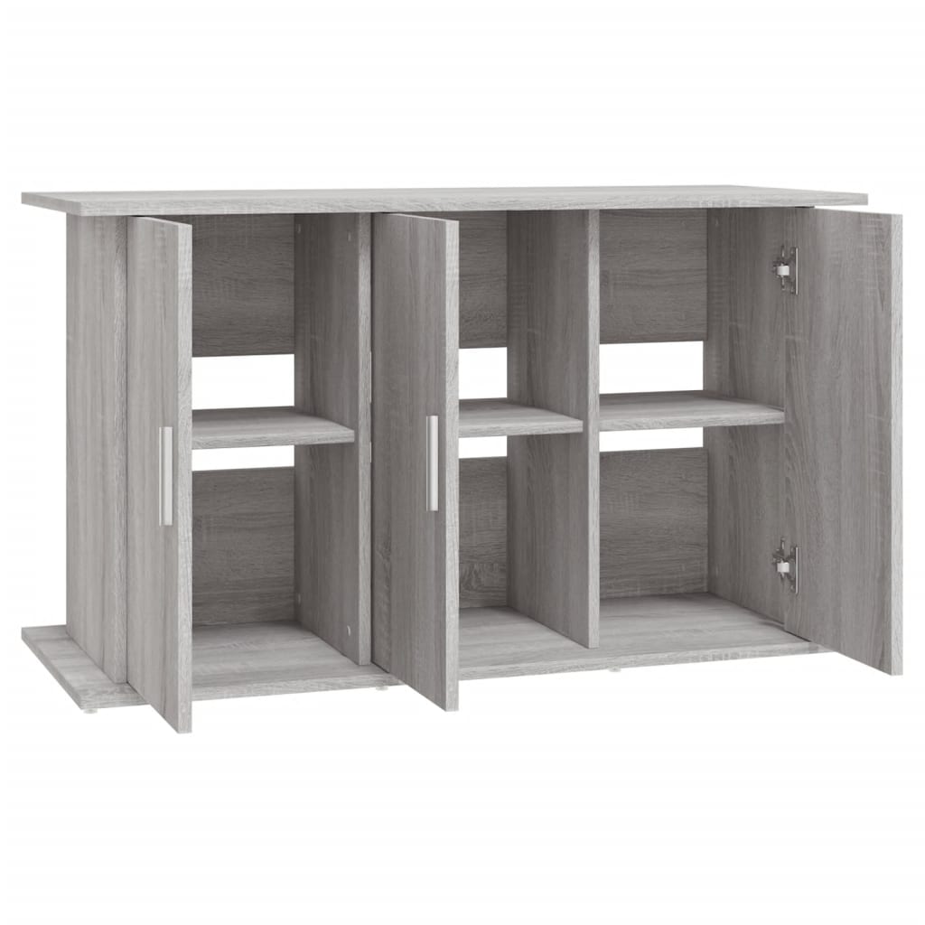 Aquariumstandaard 101x41x58 cm bewerkt hout grijs sonoma eiken - AllerleiShop