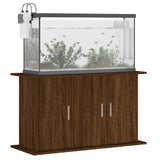 Aquariumstandaard 101x41x58 cm bewerkt hout bruin eikenkleur - AllerleiShop