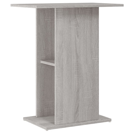 Aquariumstandaard 60,5x36x72,5 cm bewerkt hout grijs sonoma - AllerleiShop