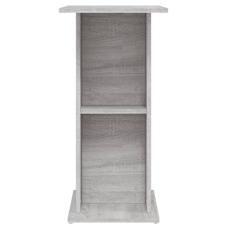 Aquariumstandaard 60,5x36x72,5 cm bewerkt hout grijs sonoma - AllerleiShop