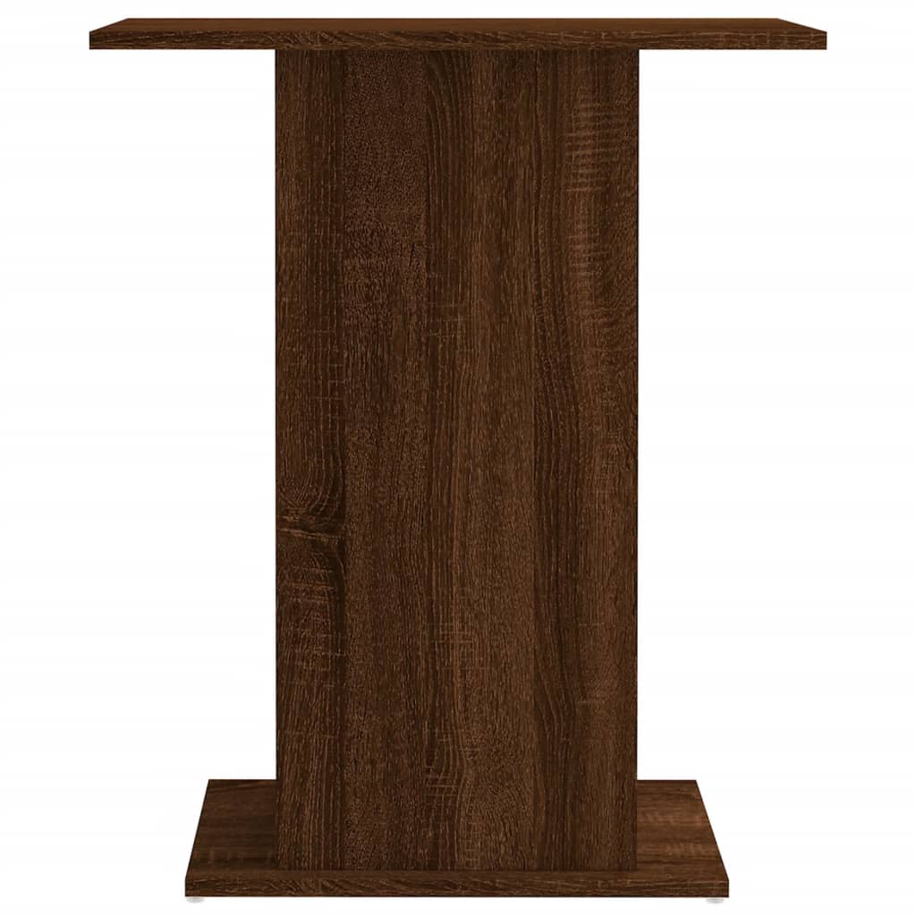 Aquariumstandaard 60,5x36x72,5 cm bewerkt hout bruin eikenkleur - AllerleiShop