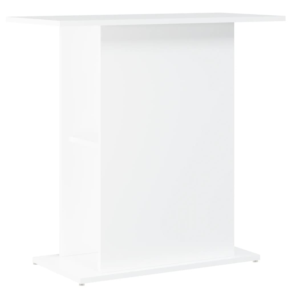 Aquariumstandaard 75x36x72,5 cm bewerkt hout wit